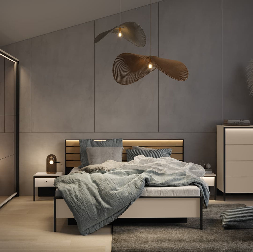 Hanna Sliding Door Wardrobe Big W251cm