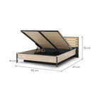 Hanna Ottoman Bed [EU King or EU Super King]