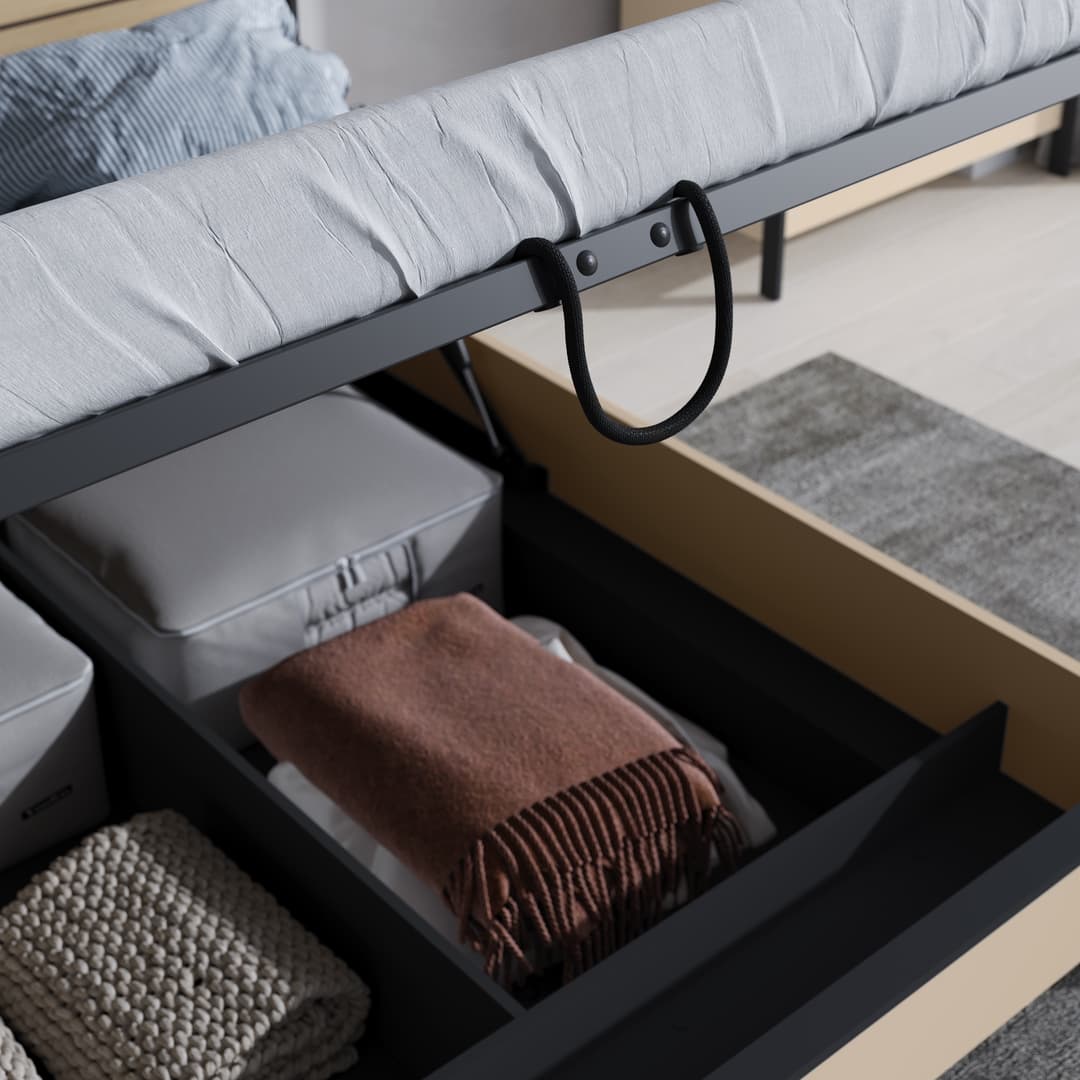 Hanna Ottoman Bed [EU King or EU Super King]