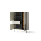 Espire Display Cabinet with Full Glass W99cm