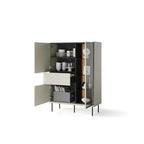 Espire Display Cabinet with Full Glass W99cm