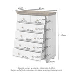 Eve Chest of Drawers Big W90cm