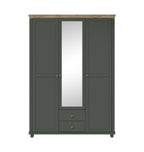 Eve 3 Door Wardrobe with Mirror W154cm
