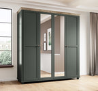 Eve 4 Door Wardrobe with Mirror W200cm