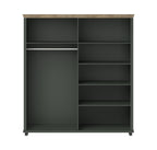 Eve 4 Door Wardrobe with Mirror W200cm