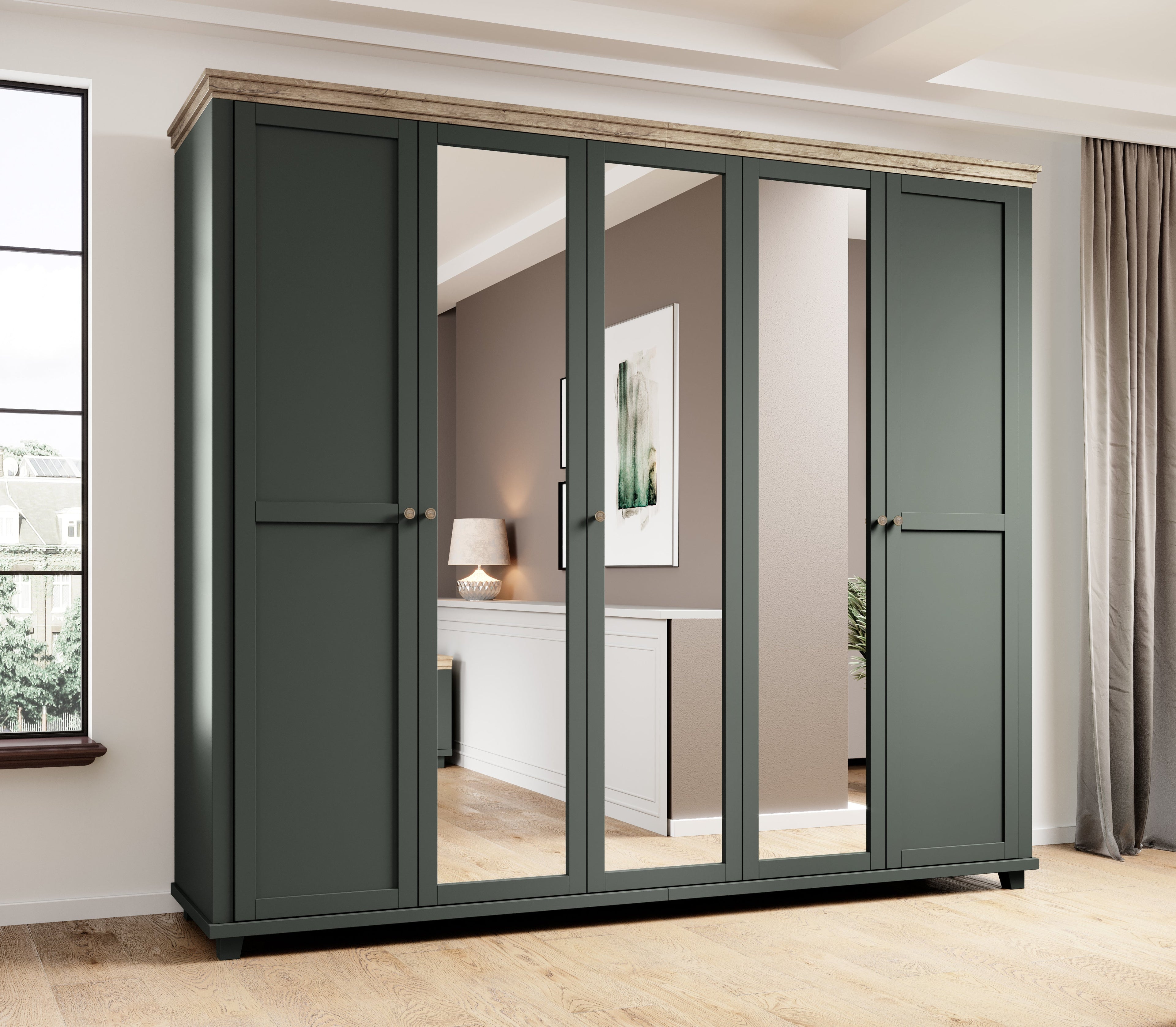 Eve 5 Door Wardrobe W246cm
