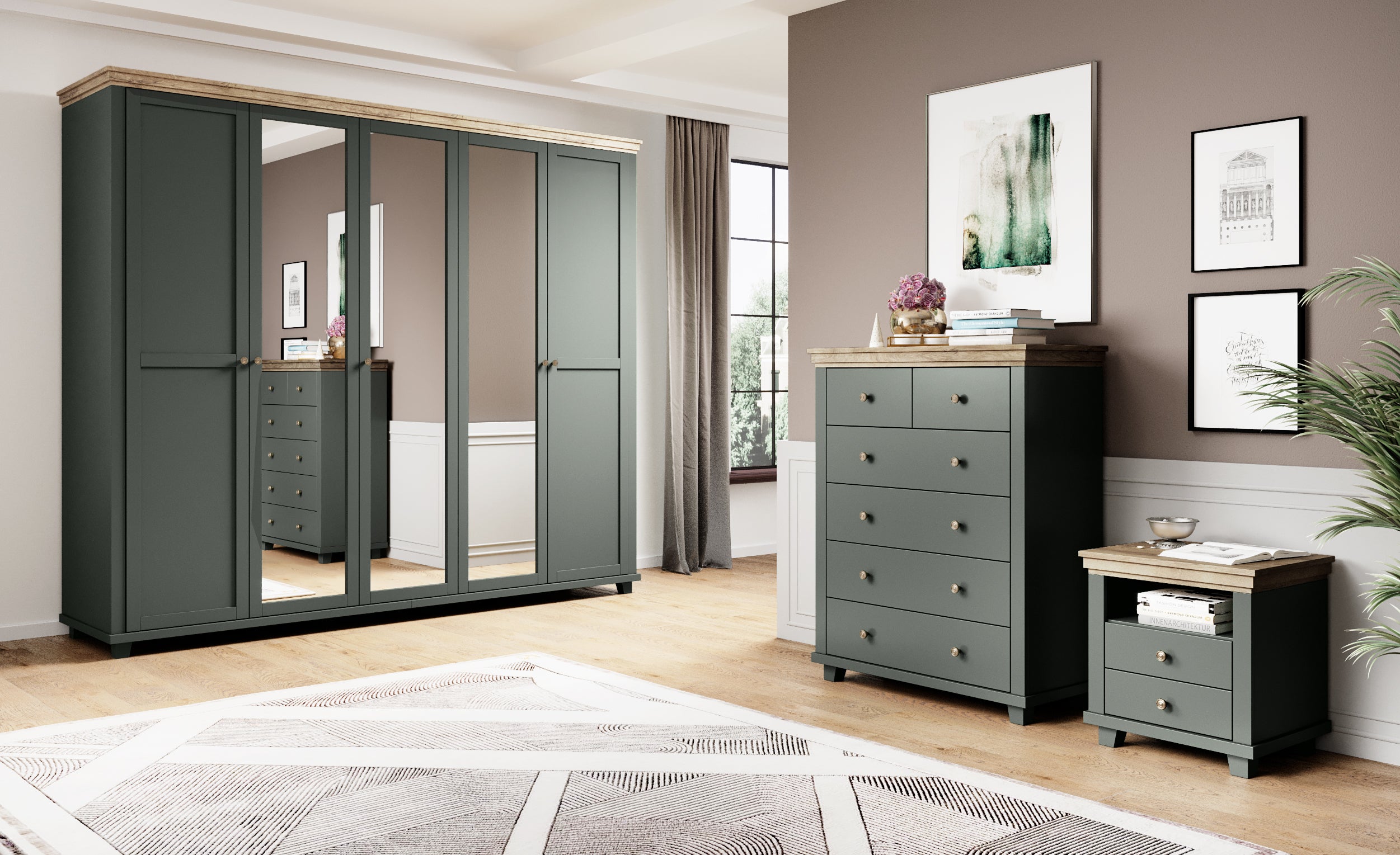 Eve Chest of Drawers Big W90cm