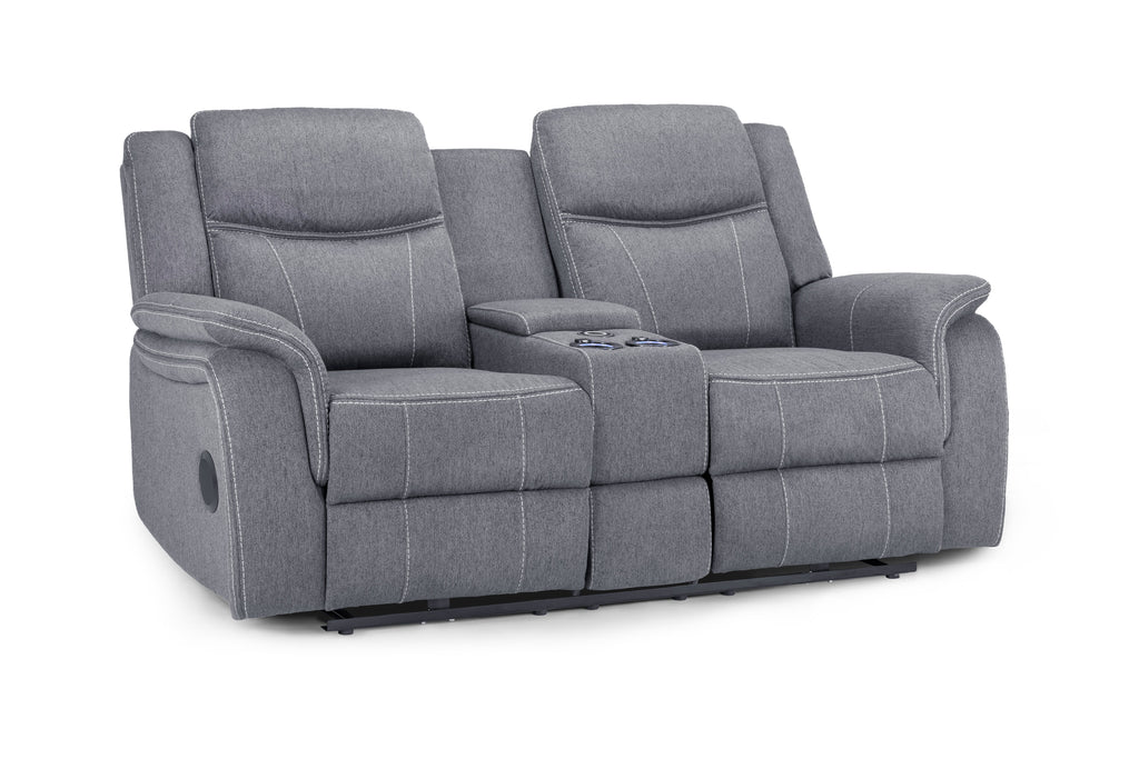 Cosmo Electric Recliner 2 Seater Sofa [Leather or Fabric]