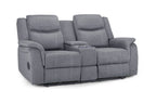 Cosmo Electric Recliner 2 Seater Sofa [Leather or Fabric]