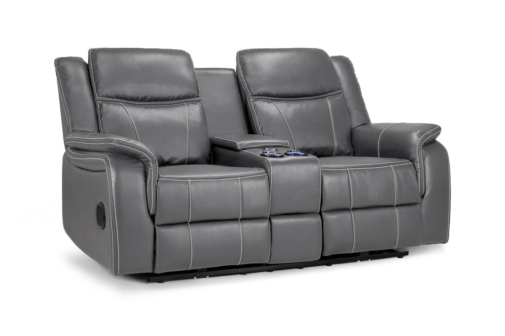 Cosmo Electric Recliner 2 Seater Sofa [Leather or Fabric]