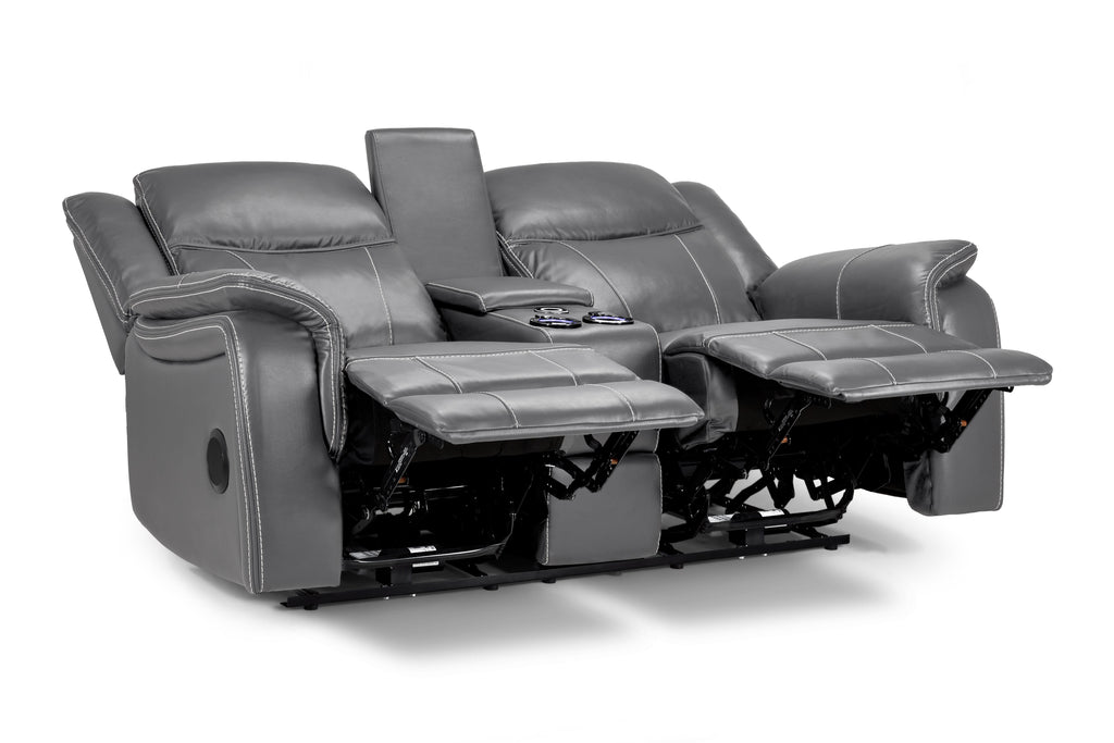 Cosmo Electric Recliner 2 Seater Sofa [Leather or Fabric]