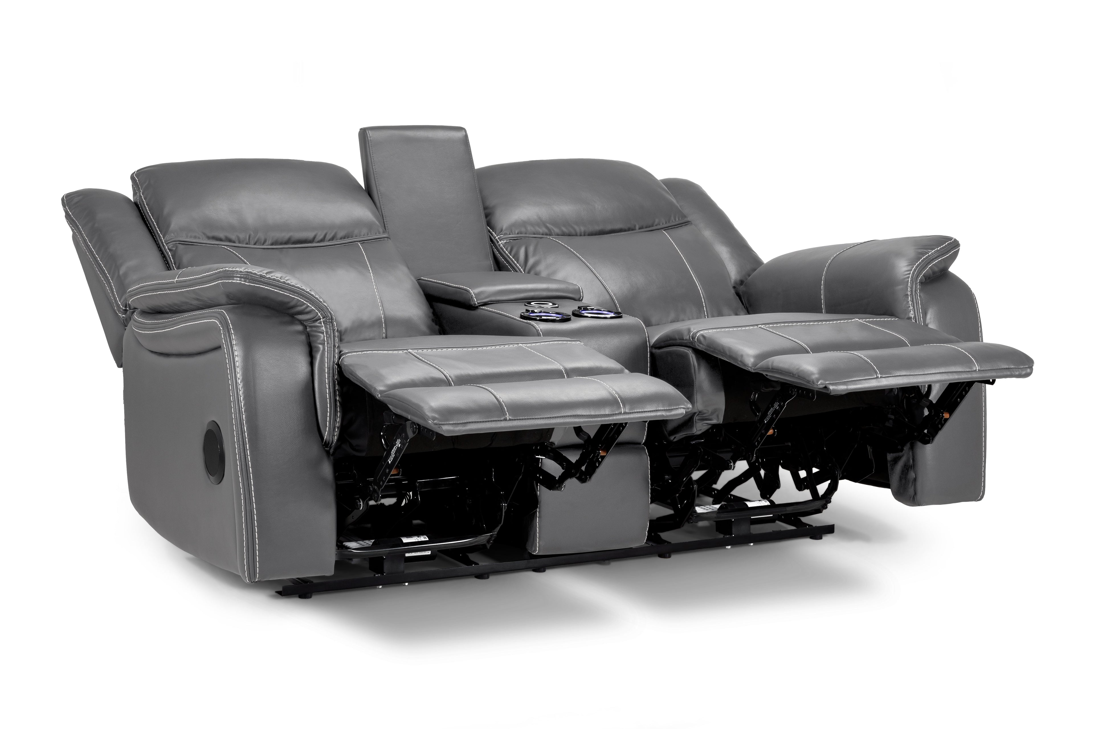 Cosmo Electric Recliner 2 Seater Sofa [Leather or Fabric]