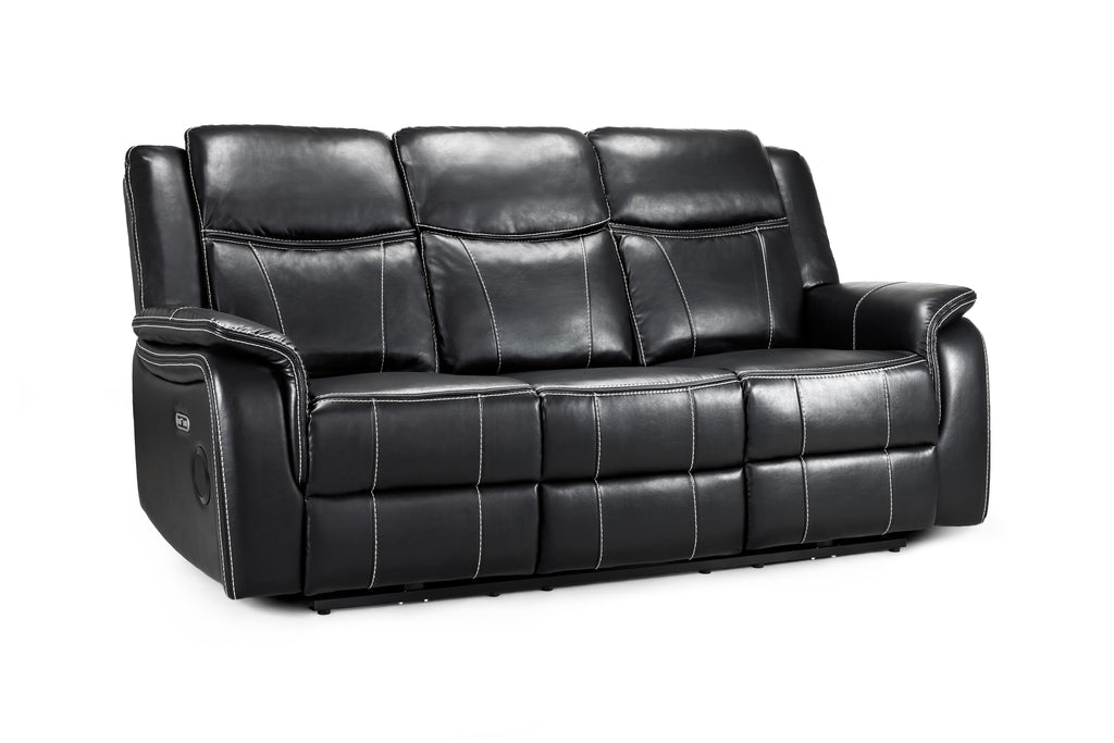 Cosmo Electric Recliner 3 Seater Sofa [Leather or Fabric]