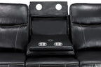 Cosmo Electric Recliner 3 Seater Sofa [Leather or Fabric]