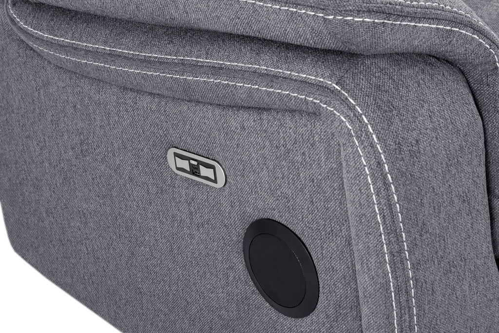 Cosmo Electric Recliner 3 Seater Sofa [Leather or Fabric]