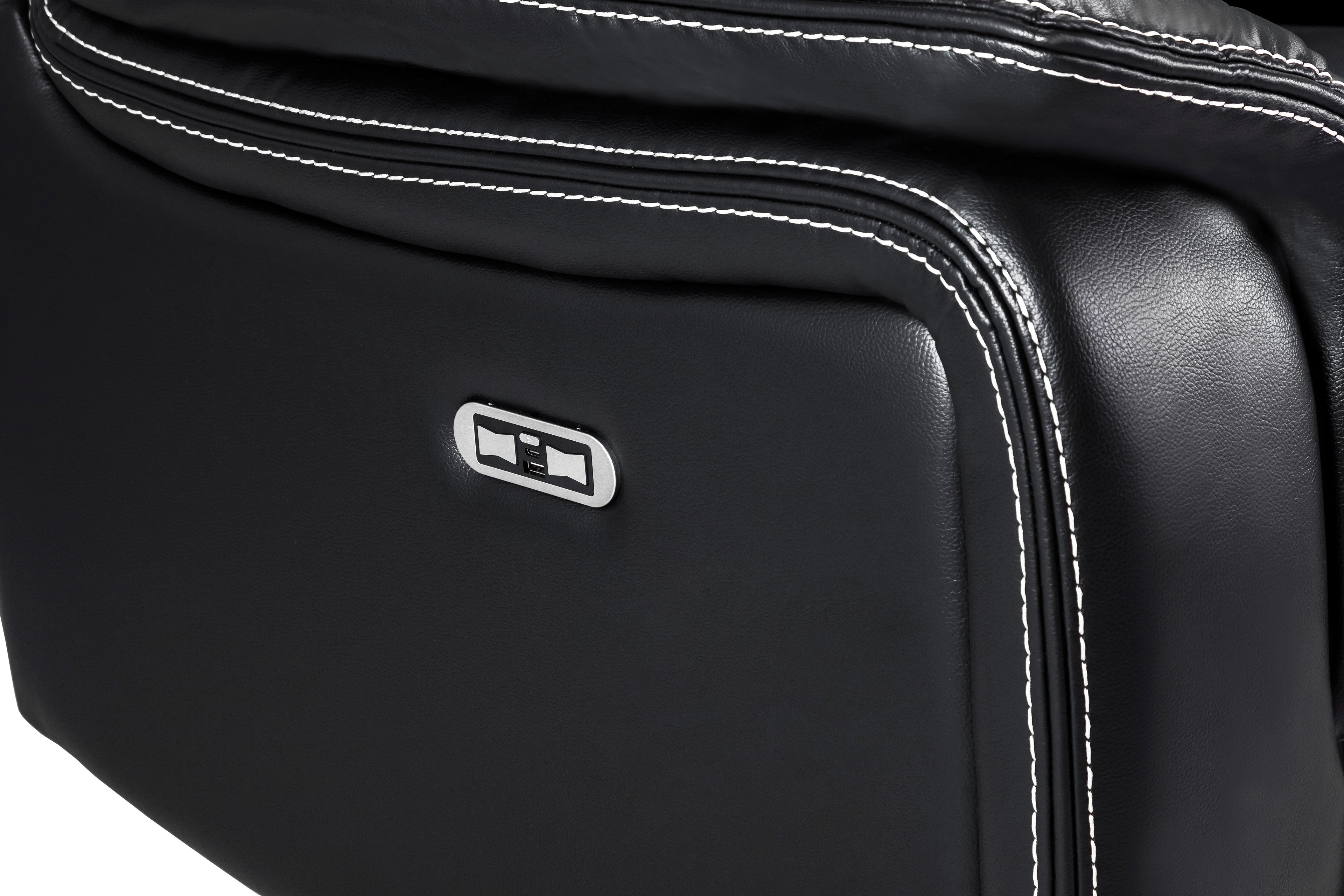 Cosmo Electric Recliner Armchair [Leather or Fabric]