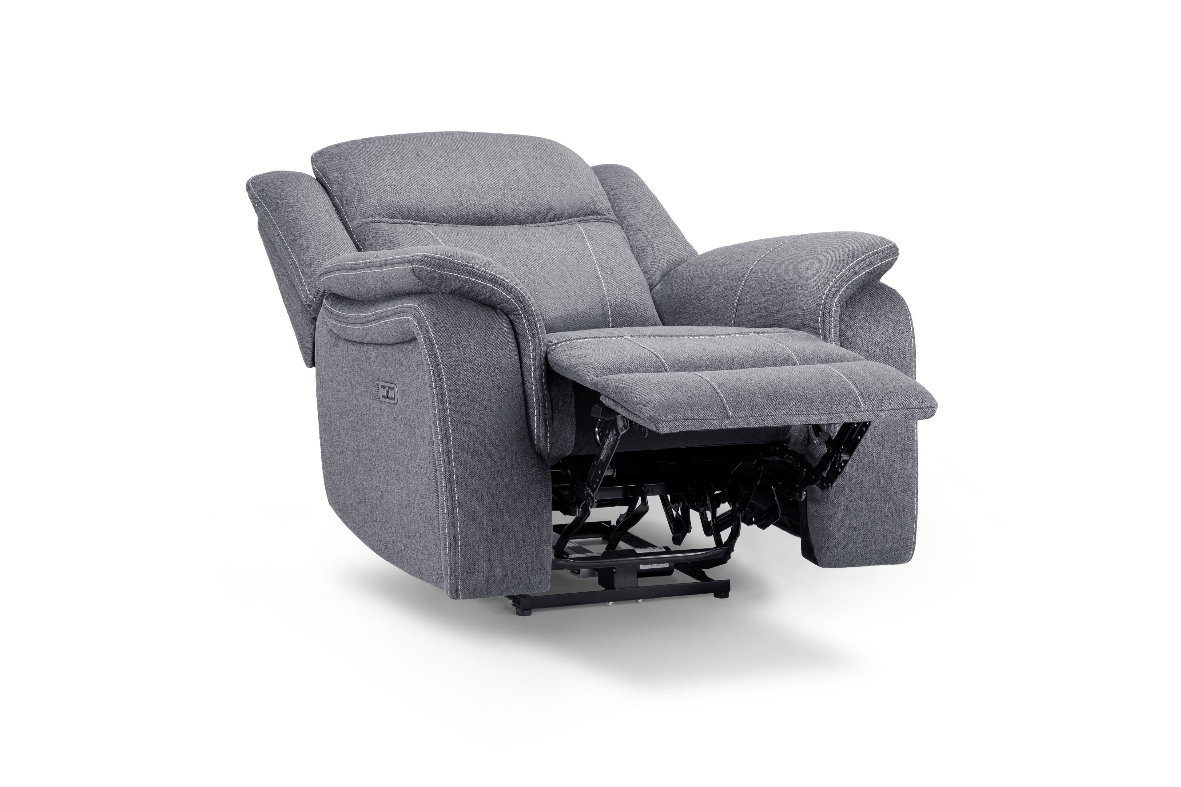 Cosmo Electric Recliner Armchair [Leather or Fabric]