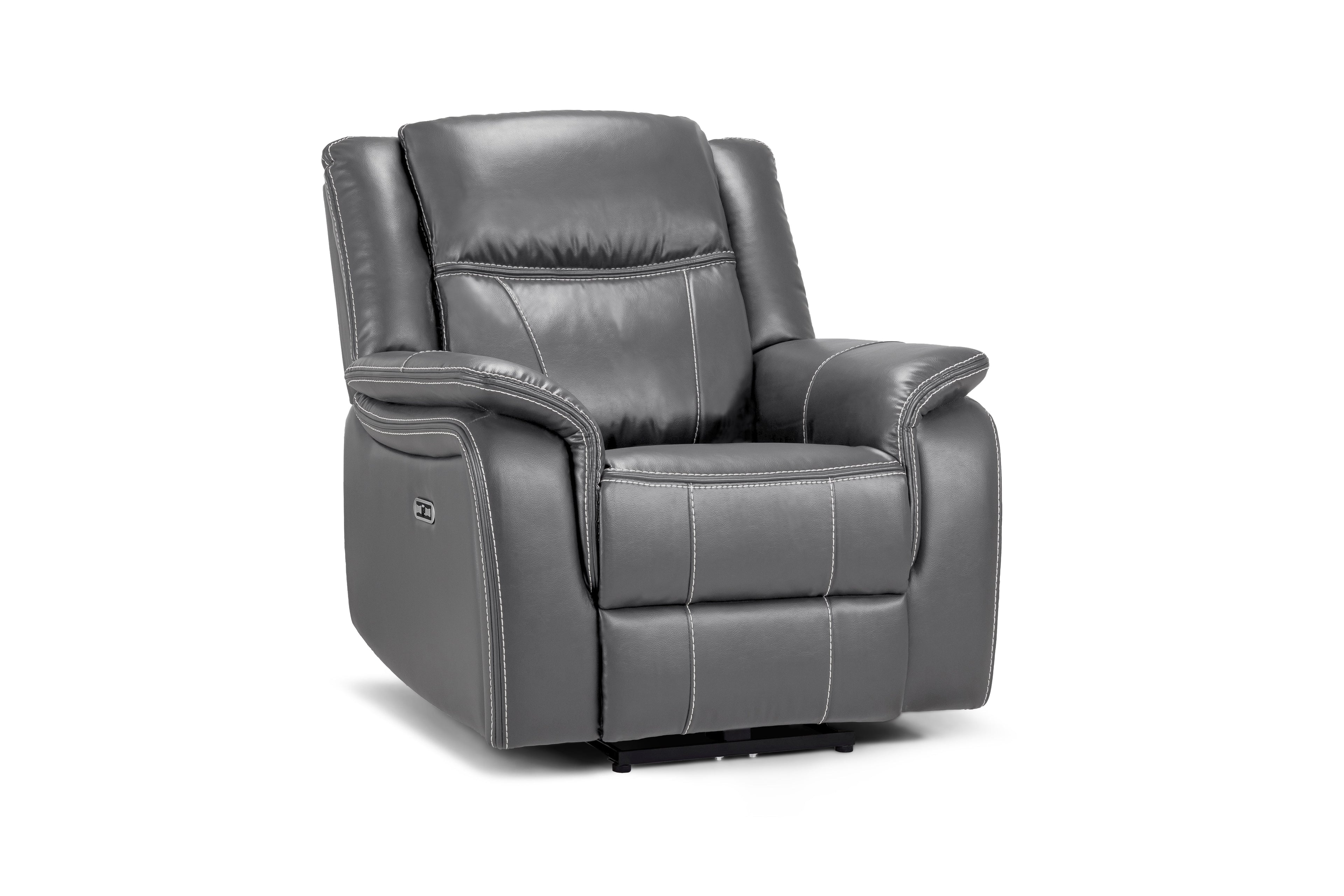 Cosmo Electric Recliner Armchair [Leather or Fabric]