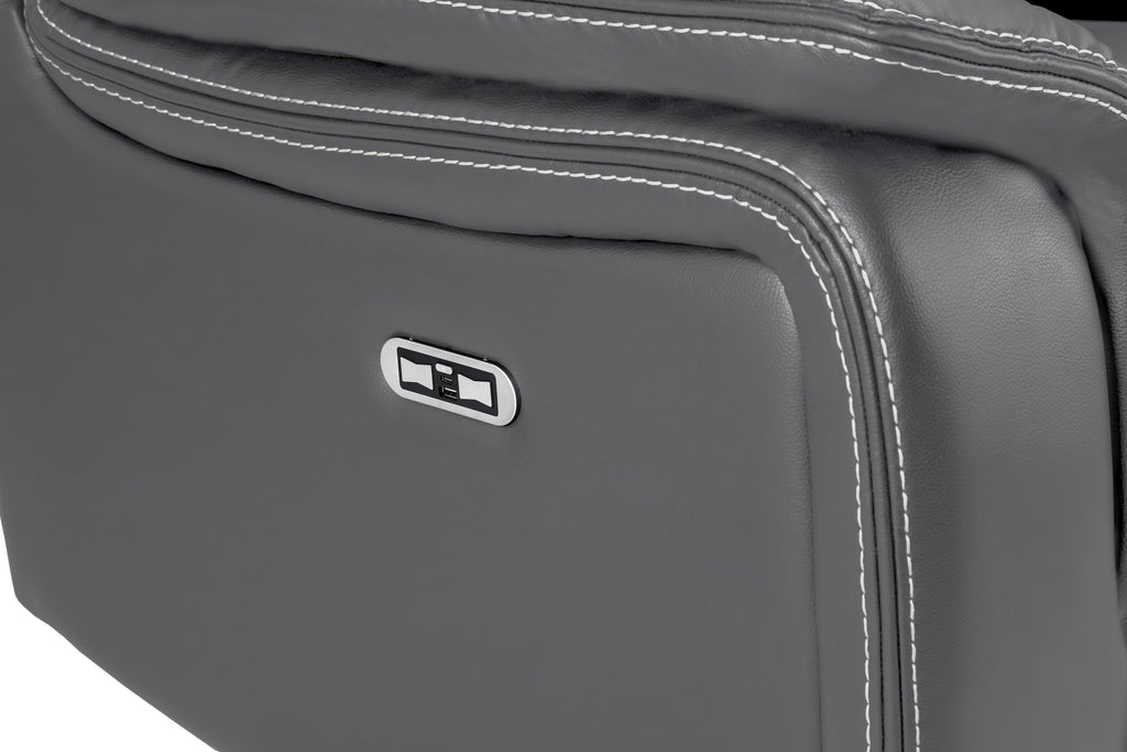 Cosmo Electric Recliner Armchair [Leather or Fabric]