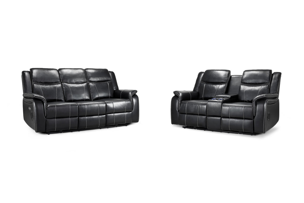 Cosmo Electric Recliner Sofa Set 3+2 [Leather or Fabric]
