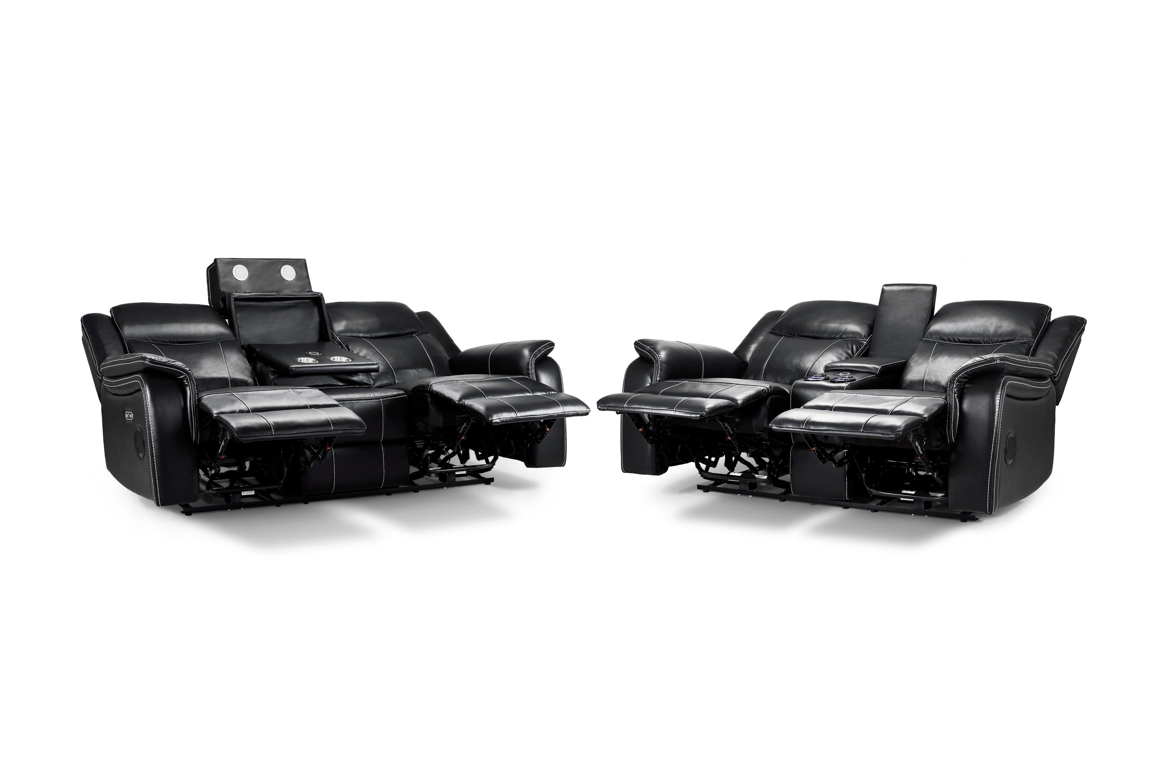 Cosmo Electric Recliner Sofa Set 3+2 [Leather or Fabric]