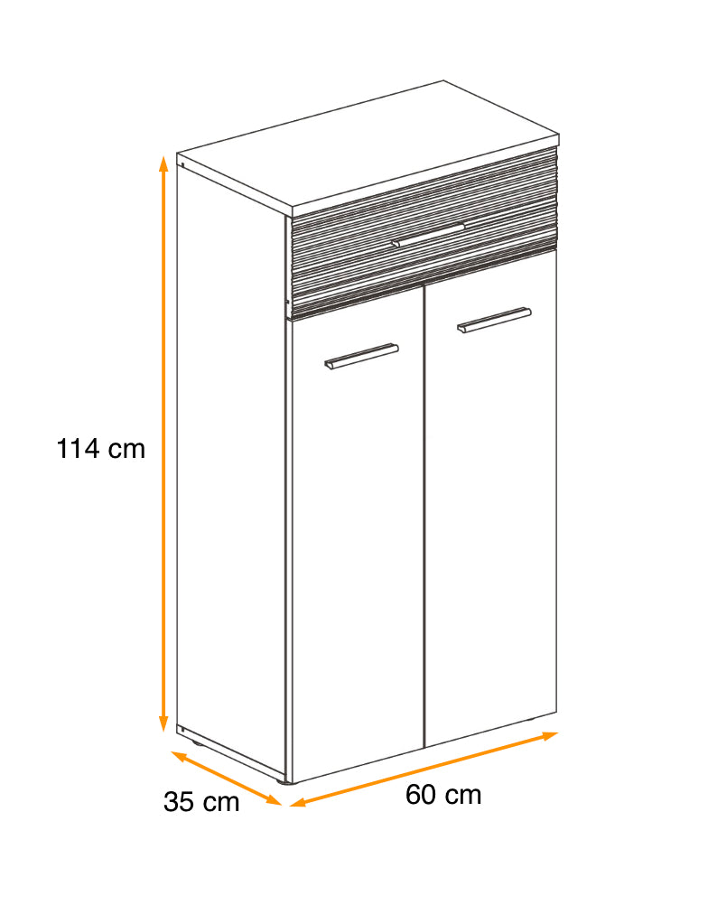 Gusta Hallway Cabinet W60cm
