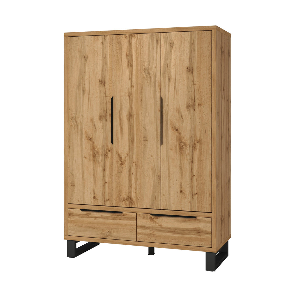 Alin 3 Door 2 Drawer Wardrobe W145cm