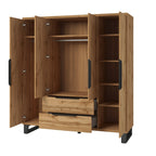 Alin 4 Door 2 Drawer Wardrobe W191cm