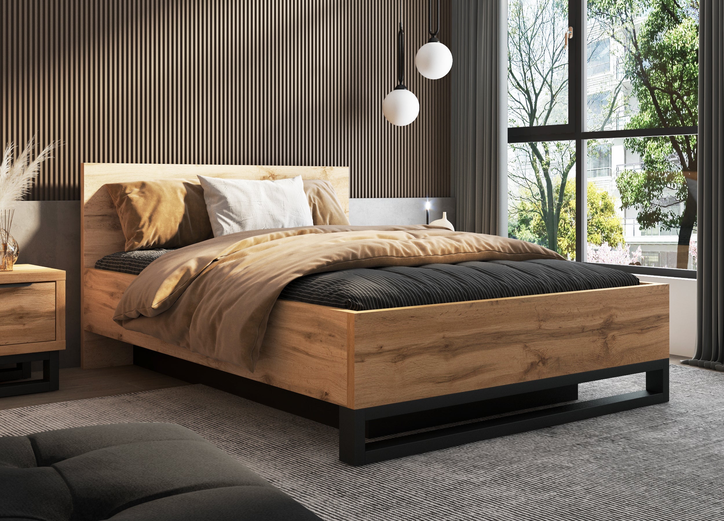 Alin Ottoman Bed [EU Double, EU King or EU Super King]