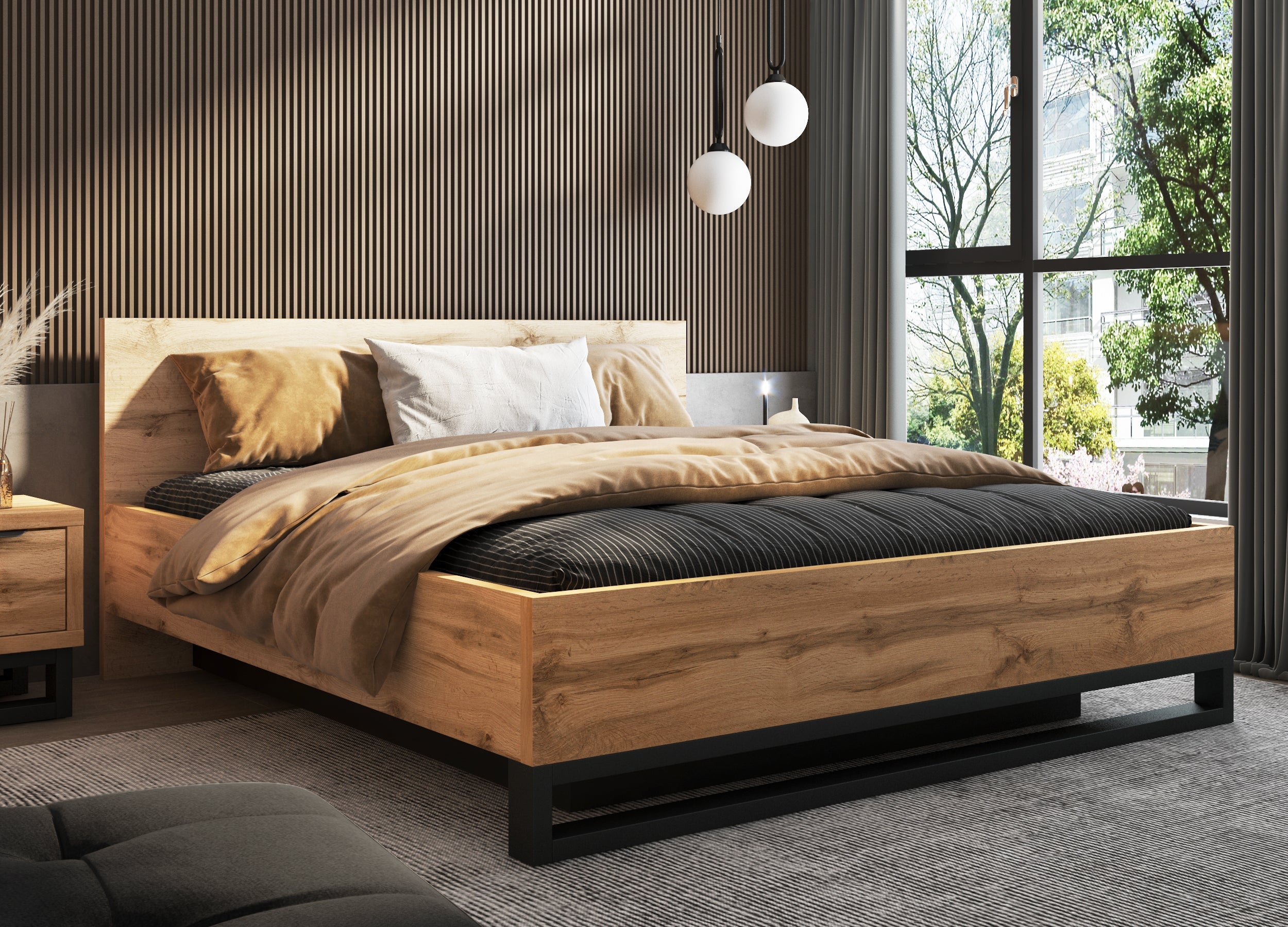 Alin Ottoman Bed [EU Double, EU King or EU Super King]
