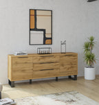 Alin 2 door 3 drawer Sideboard W200cm (5)