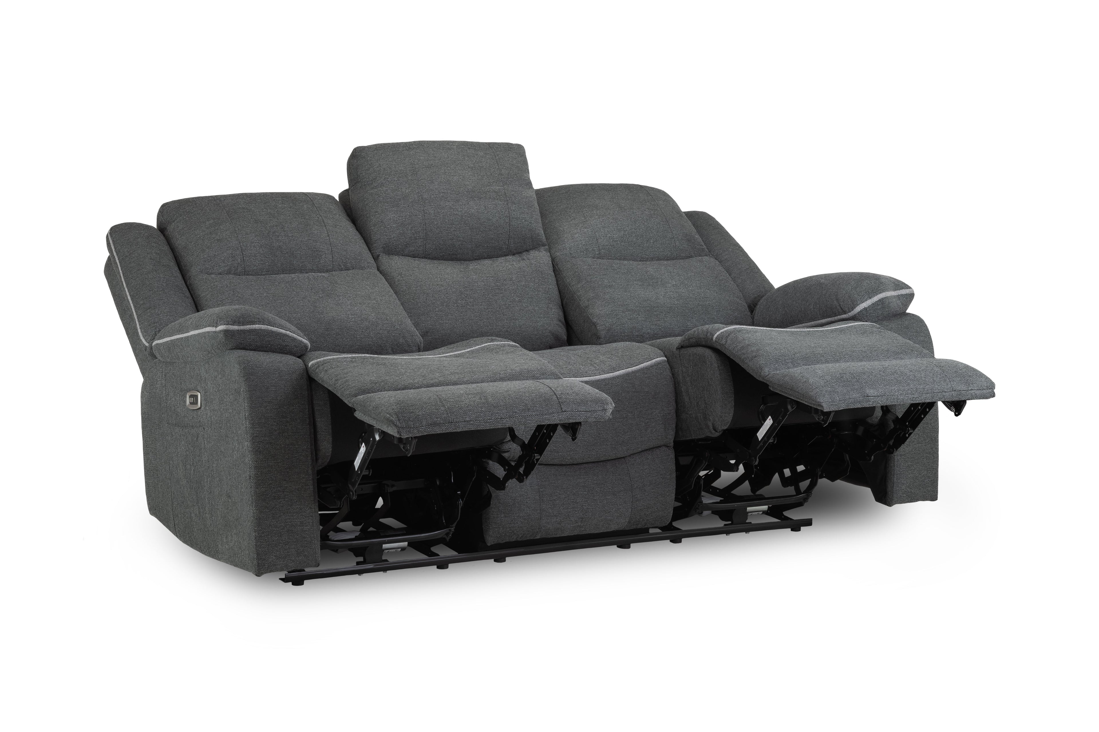 Hudson Electric Recliner 3 Seater Sofa