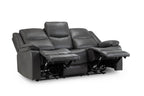 Hudson Electric Recliner 3 Seater Sofa