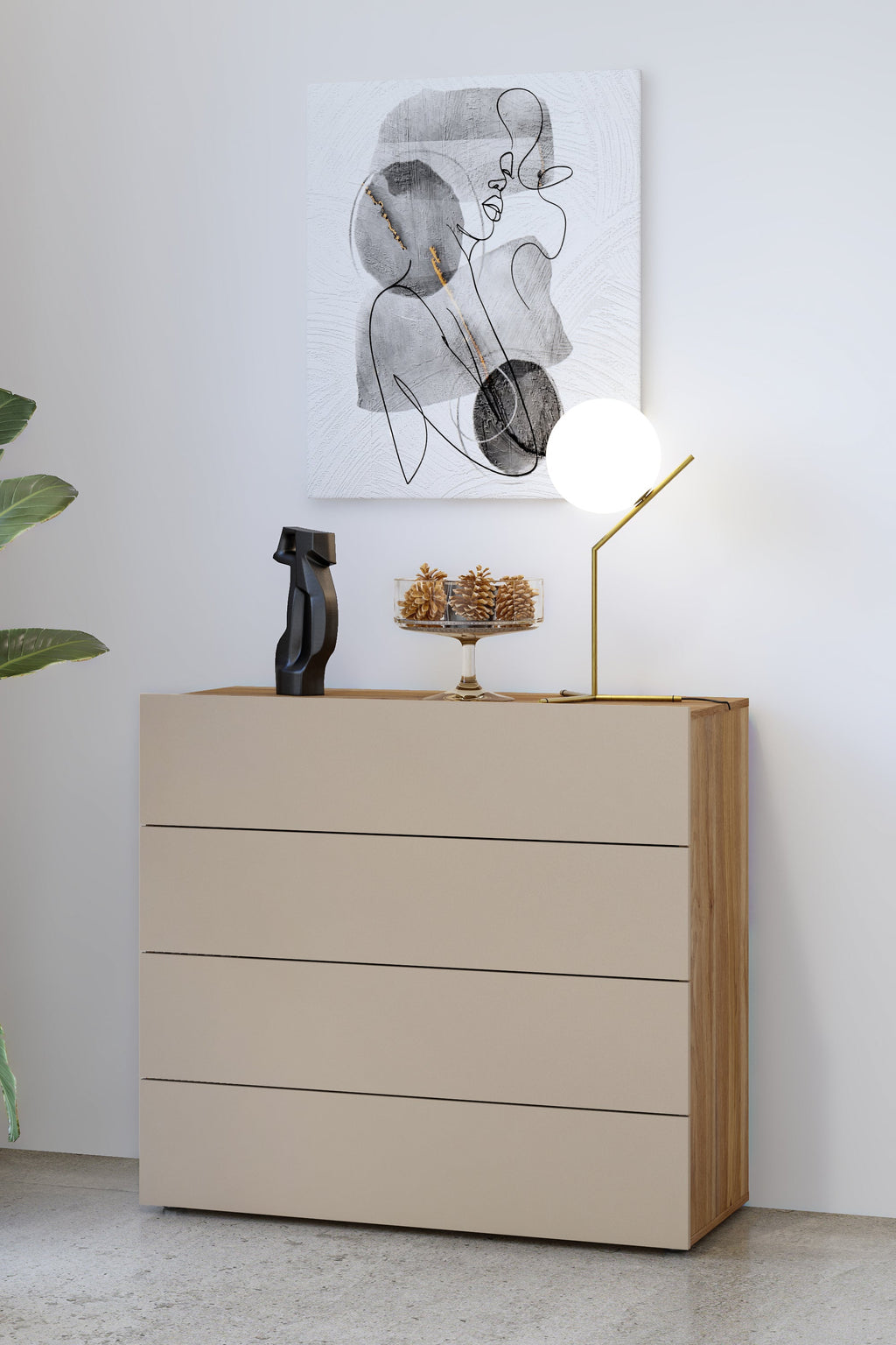 Sima Chest of Drawers W100cm
