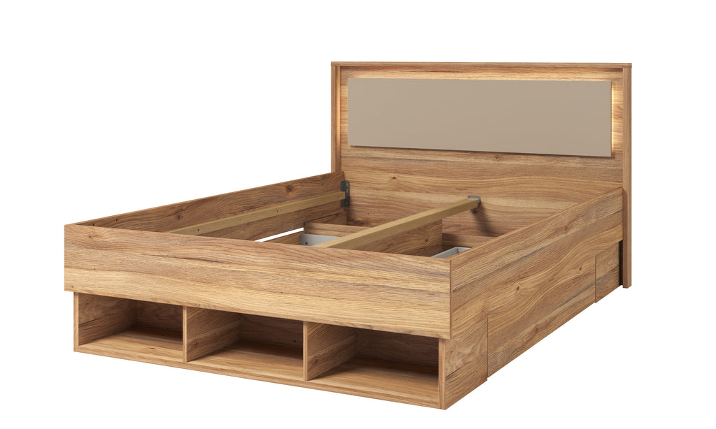 Sima Bed with Drawers as an option [EU Double or EU King]