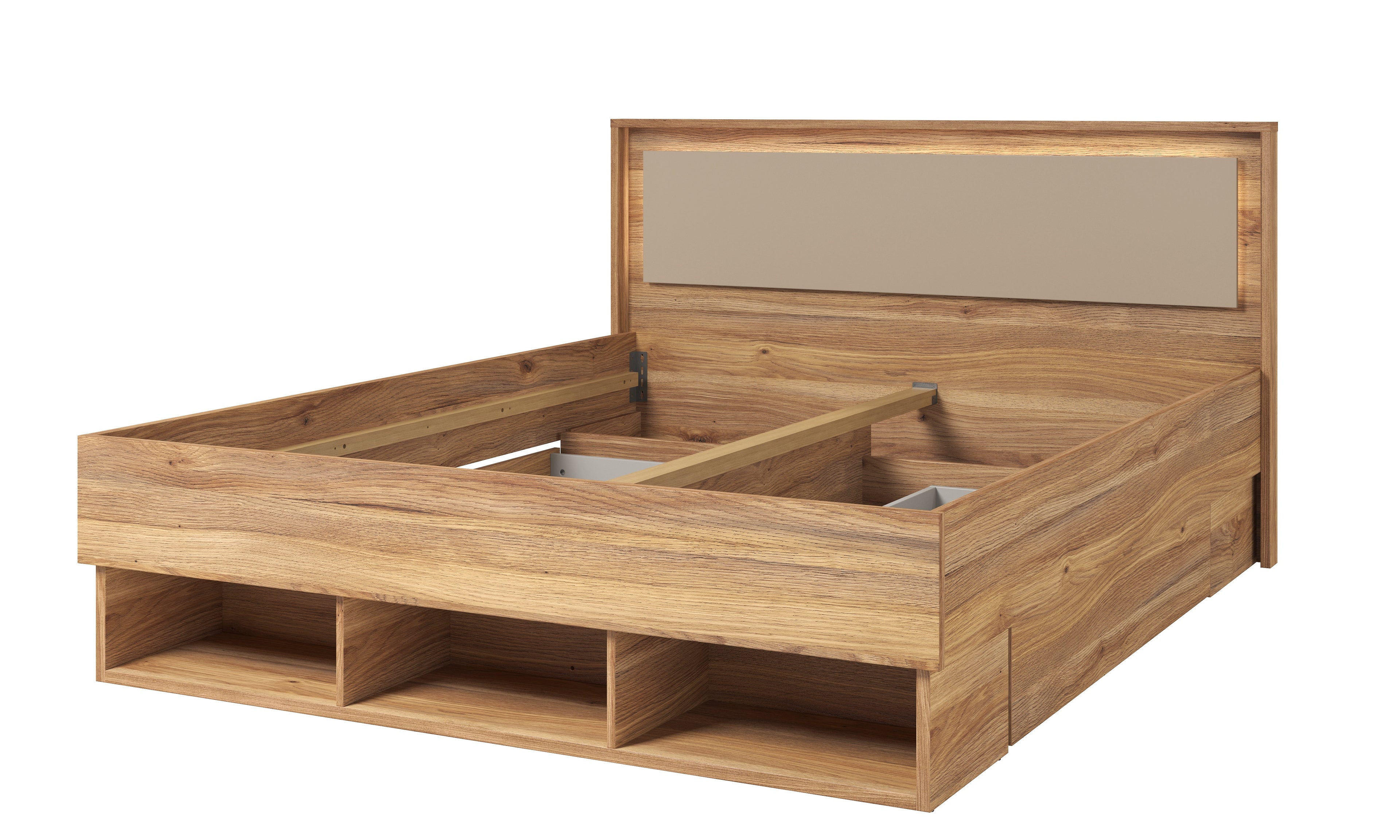 Sima Bed with Drawers as an option [EU Double or EU King]