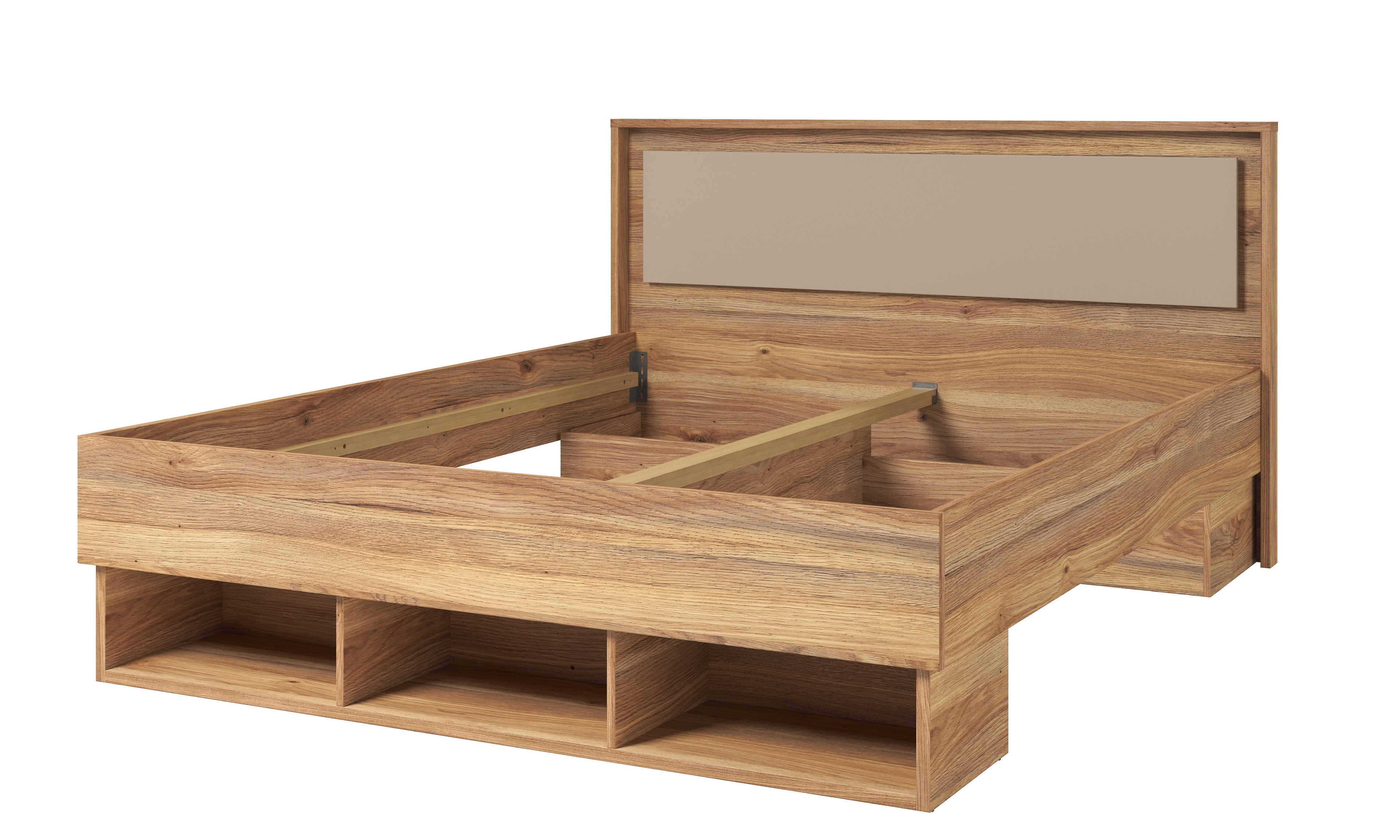 Sima Bed with Drawers as an option [EU Double or EU King]