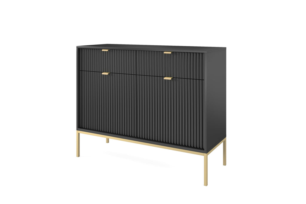 Ridge 2 Drawer 2 Door Sideboard W104cm