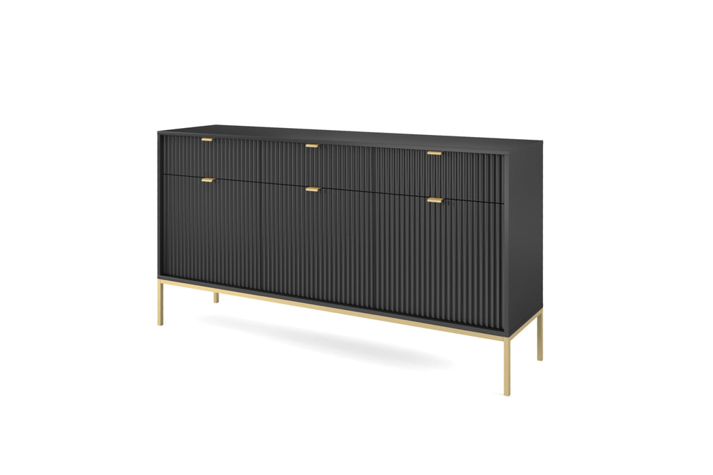 Ridge 3 Drawer 3 Door Sideboard W154cm
