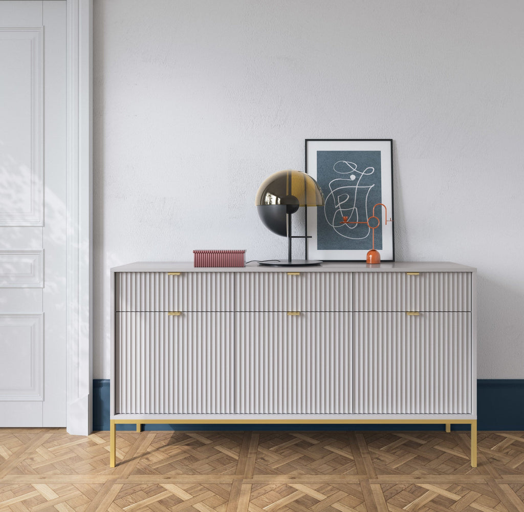 Ridge 3 Drawer 3 Door Sideboard W154cm
