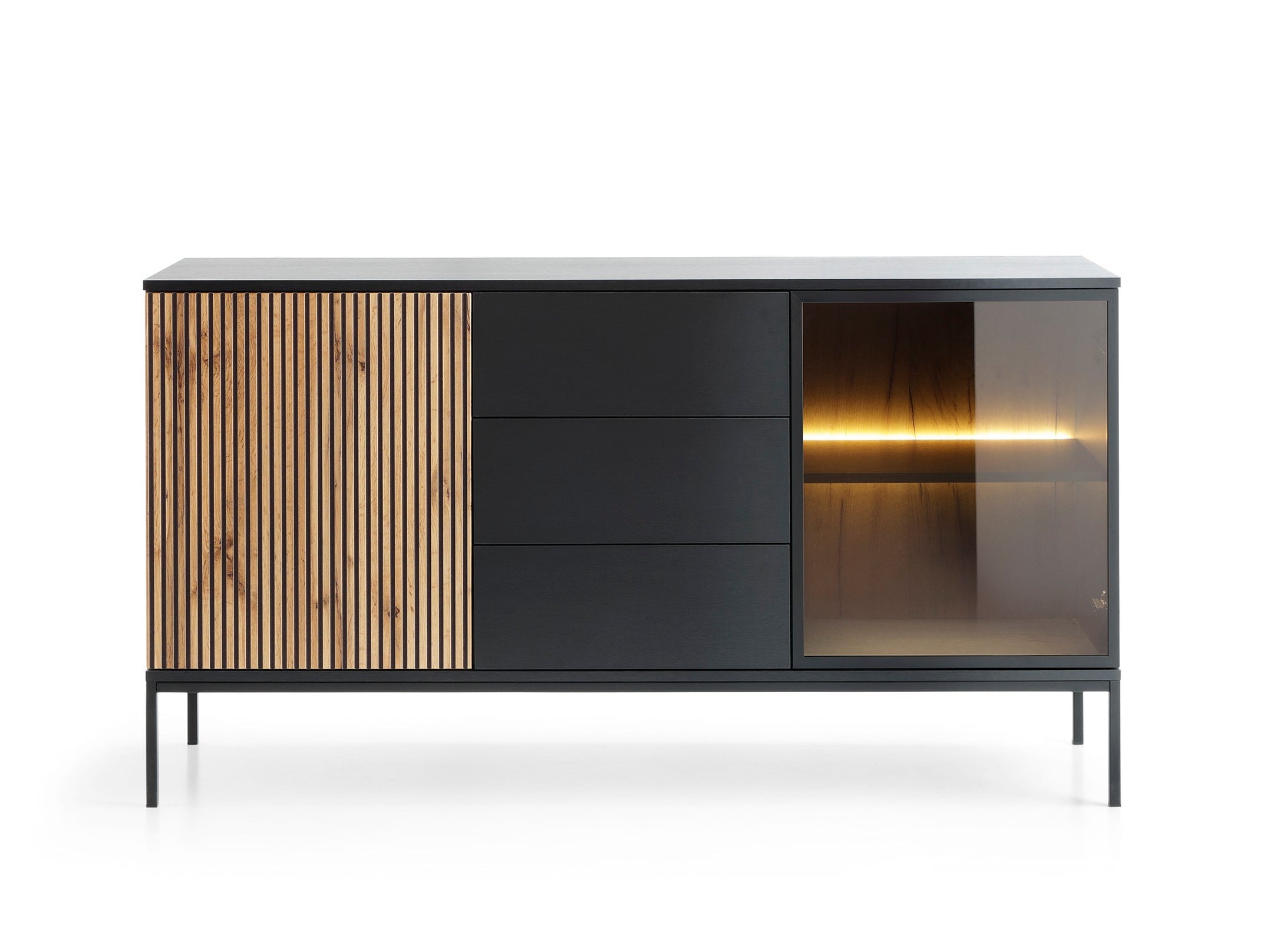 Tina Sideboard with Drawers W154cm