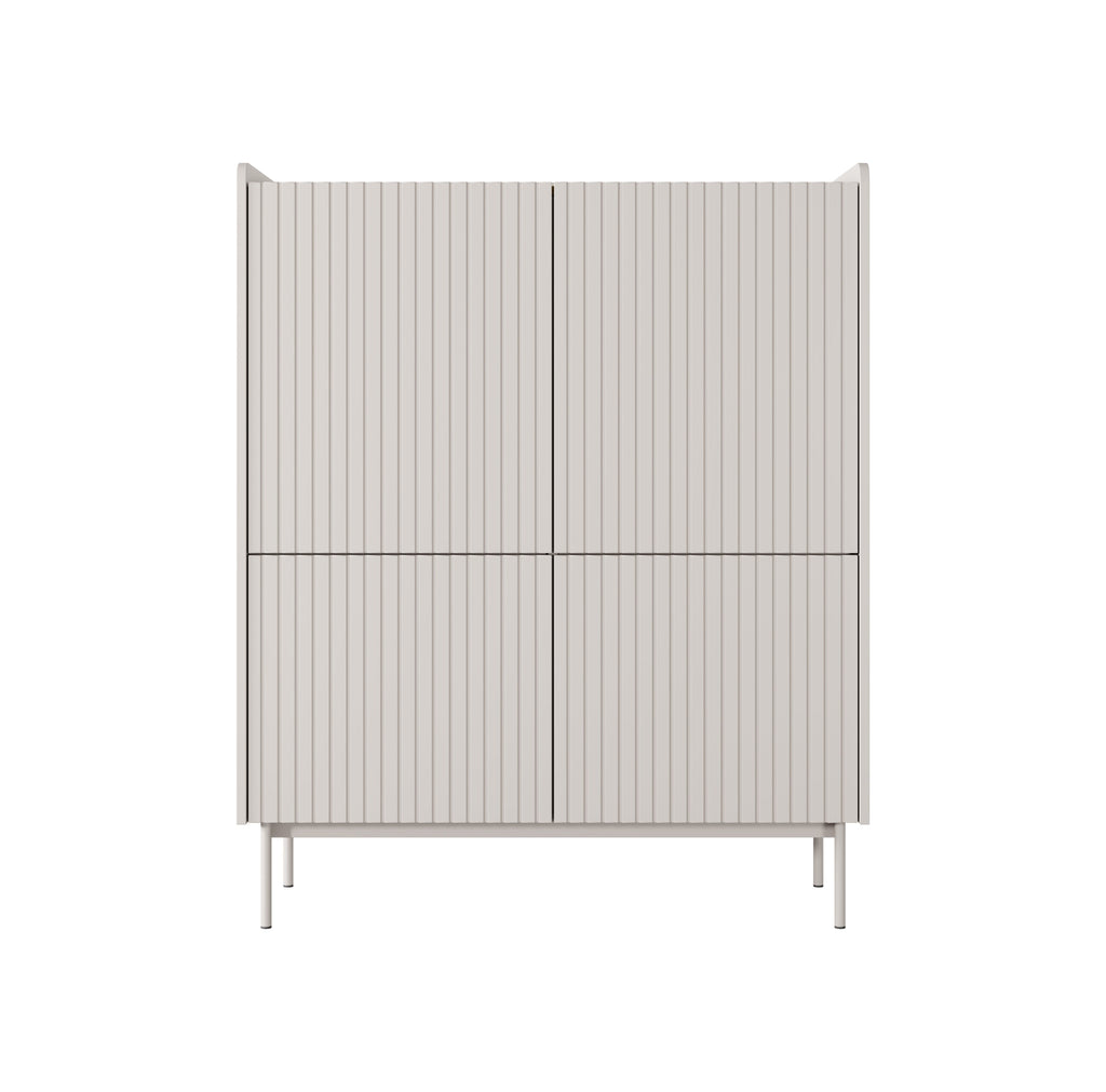Crema Highboard W103cm