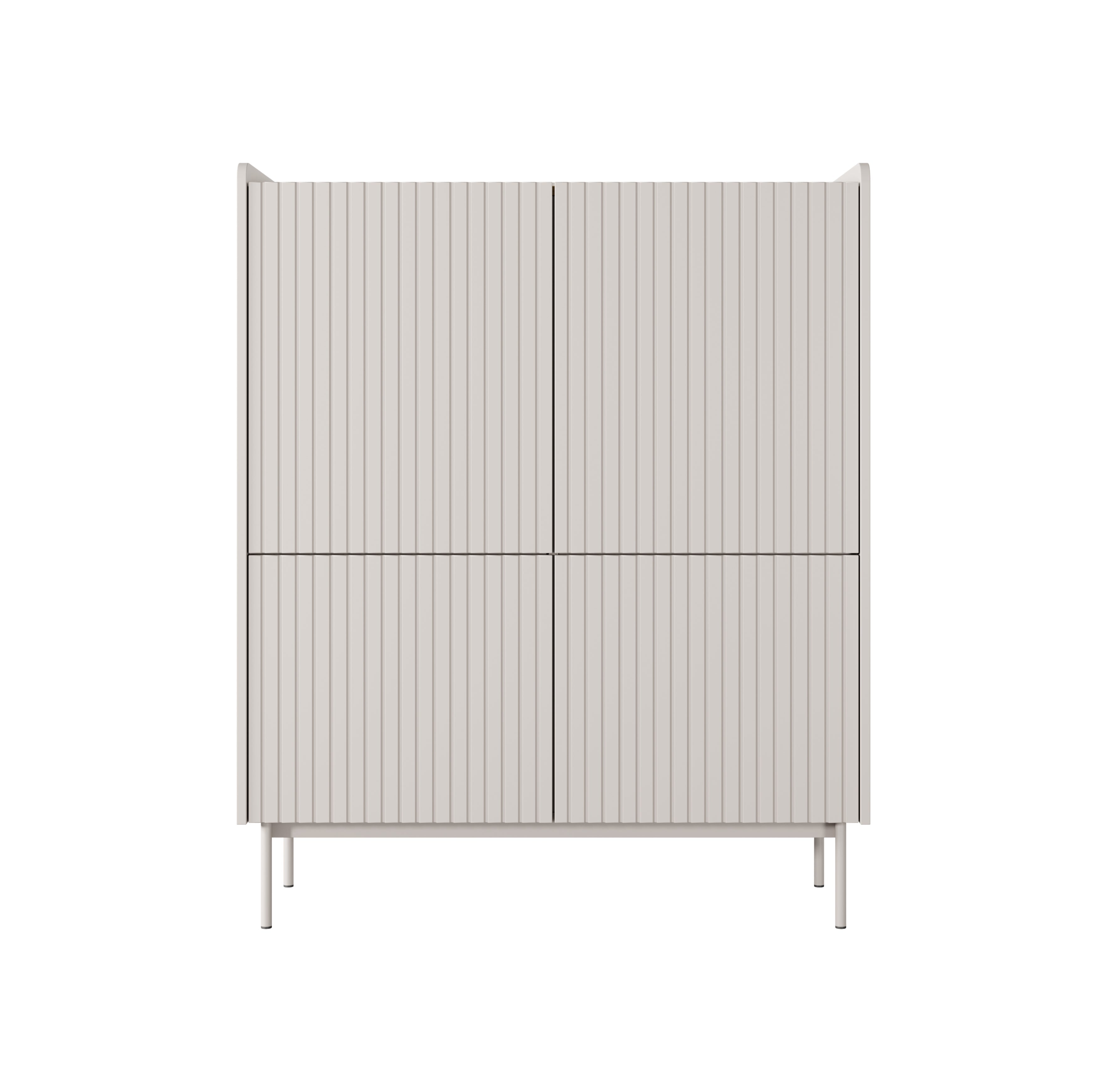 Crema Highboard W103cm