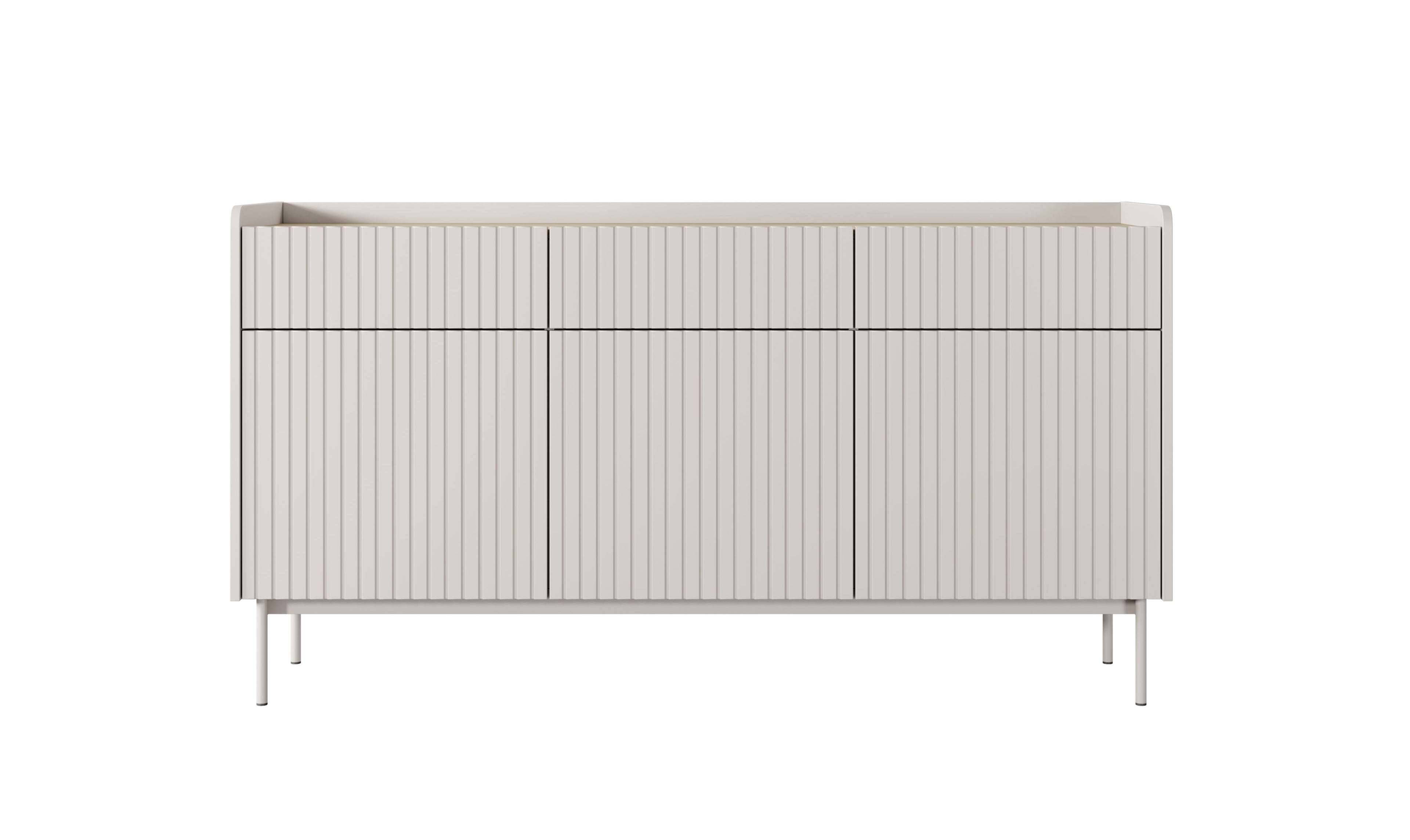 Crema 3 Door 3 Drawer Sideboard W153cm