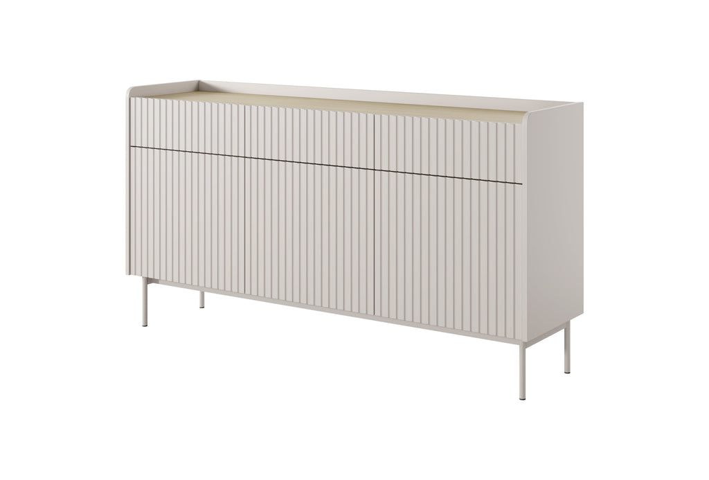 Crema 3 Door 3 Drawer Sideboard W153cm