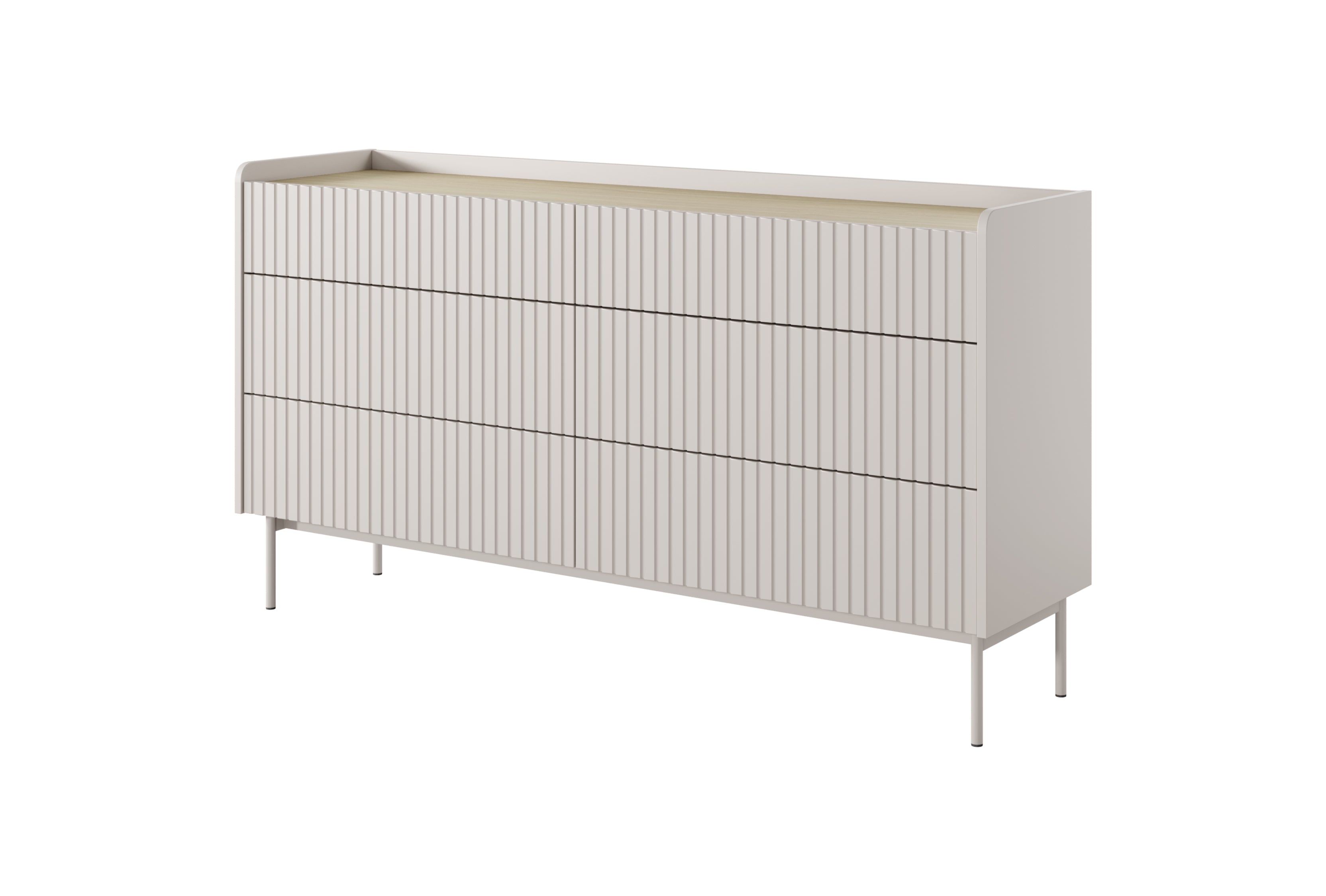 Crema Chest of Drawers W153cm