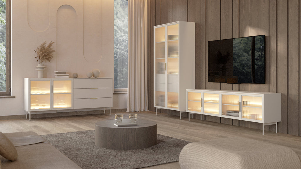 Bright 4 Door Sideboard W181cm