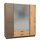 Ella 4 Door Wardrobe W196cm