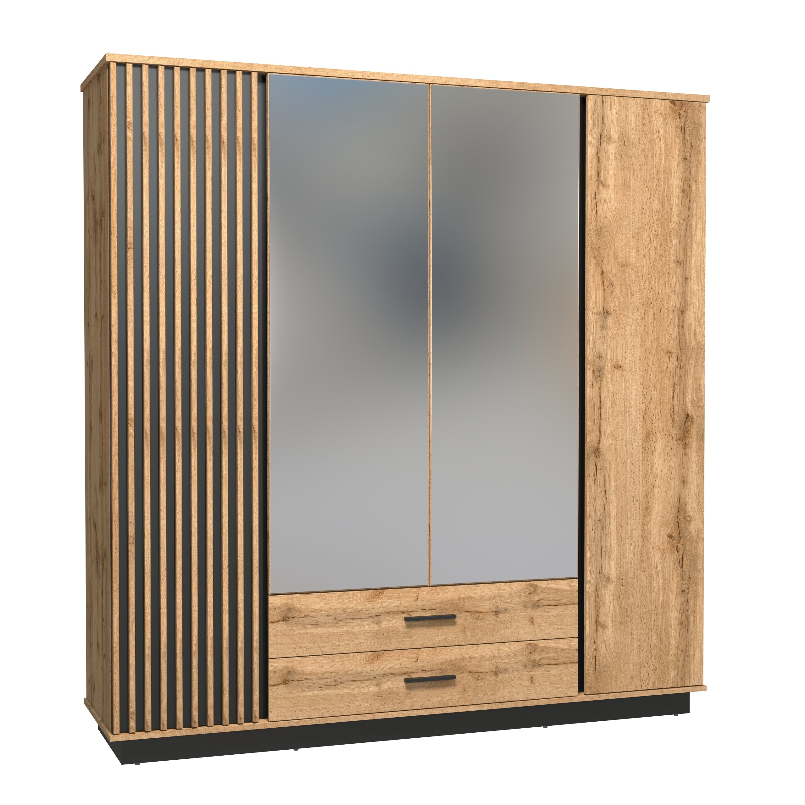Ella 4 Door Wardrobe W196cm