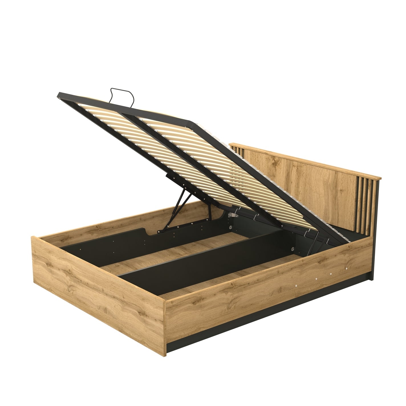 Ella Ottoman Storage Bed [EU King]